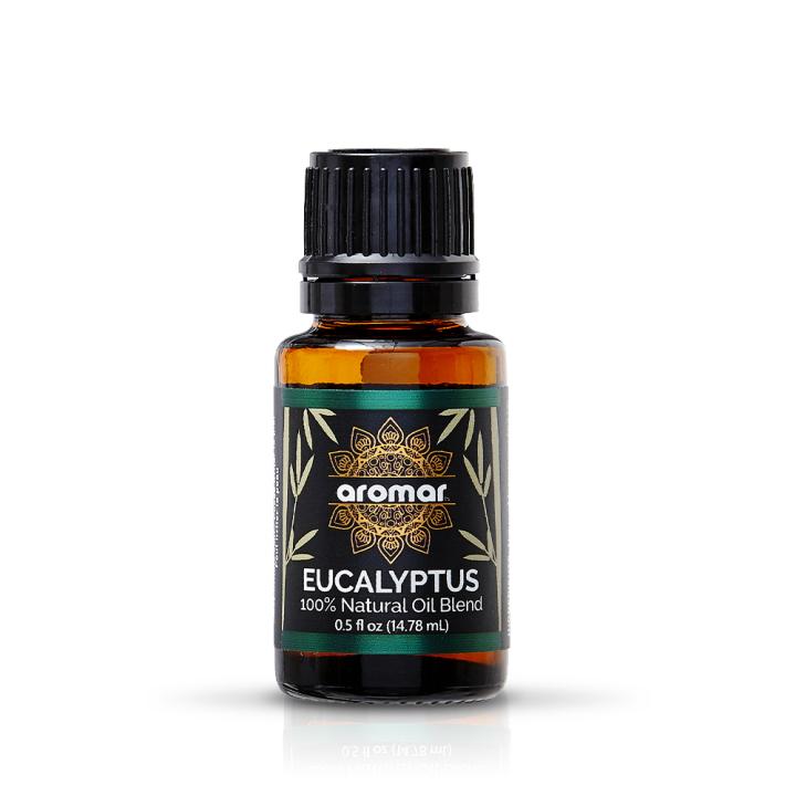 Aromar Eucalyptus 100% Pure and Natural Essential Oil 14.78ml